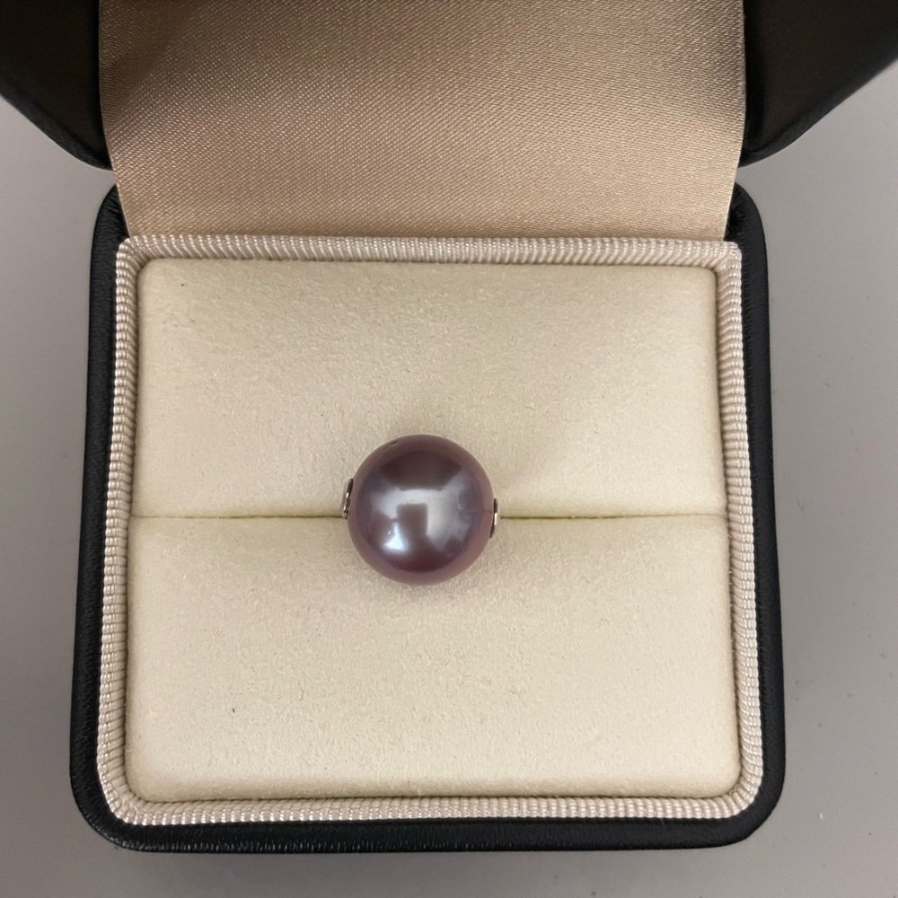 Natural Purple Baroque Pearl Pendant